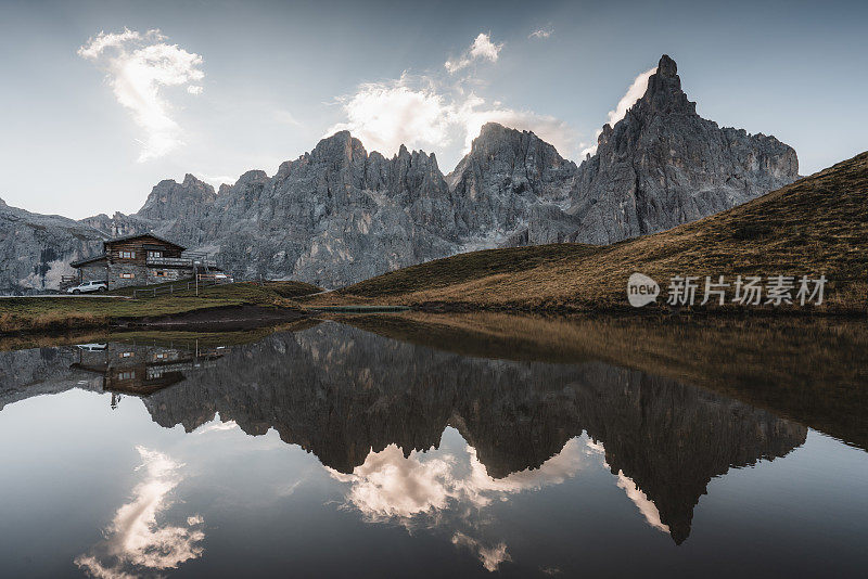 Passo Rolle Landscape, Dolomites，意大利